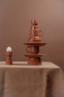 COFFEE & MORE, TEALIGHT/EGG CUP TERRACOTTA