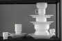 Talerz COFFEE & MORE 27 cm, biały