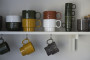COFFEE & MORE TEA MUG, 2-PCS GREEN