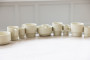 COFFEE & MORE TEA MUG, 2-PCS, BEIGE