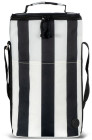 CITY STRIPE COOLER BAG HIGH RPET, BLACK/WHITE