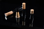 GURKEN SALT AND PEPPER MILL LARGE, BLACK/BROWN