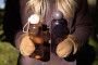 TURE WATER BOTTLE, BROWN