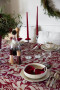 EDITH TABLECLOTH, BORDEAUX