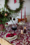 EDITH NAPKIN, 2-PCS, BORDEAUX