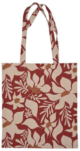 EDITH SHOPPING BAG, BORDEAUX