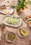 EDITH TABLE CLOTH, MIXED BEIGE