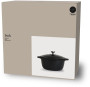 ISAK CASSEROLE, BLACK