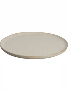 PLATE ASPARAGUS BEIGE
