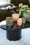 CANDLE HOLDER CALORE FADED M, APRICOT/PEACH/BEIGE