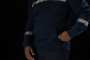 7104 Bluza 1/2 zip z kapturem