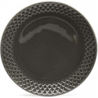 COFFEE & MORE SIDE PLATE, GREY