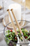 Oak salat utensils
