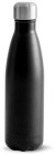 NILS STEEL BOTTLE BLACK, 50CL, 24/12 H