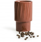 Kubek do latte, ceglany
