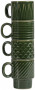 Filiżanka do espresso COFFEE & MORE 4-szt, zielony