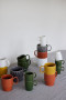 Kubek do herbaty COFFEE & MORE 2-szt, zielony