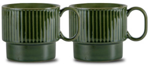 Kubek do herbaty COFFEE & MORE 2-szt, zielony