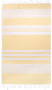 Ręcznik ELLA HAMAM 90x170CM, żółty