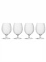 BILLI BEER GLASS, 4-PCS, CLEAR
