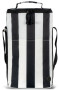 CITY STRIPE COOLER BAG HIGH RPET, BLACK/WHITE