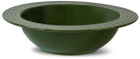 COFFEE & MORE DEEP PLATE, GREEN