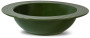 COFFEE & MORE DEEP PLATE, GREEN