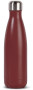 NILS STEEL BOTTLE PC 12/24H, 50CL, RED 