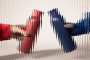 TEKLA THERMAL BOTTLE PUSH, BLUE 