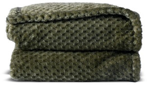 ANNI FLEECE PLAID, GREEN