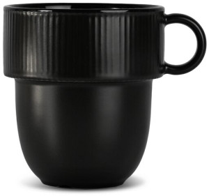 INKA CUP WITH EAR, BLACK