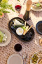 INKA SERVING PLATE, BLACK