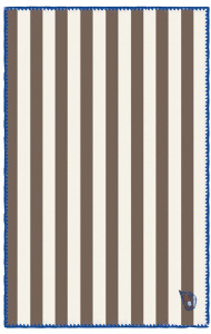 TABLE CLOTH BUBBA OYSTER, BROWN