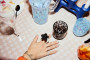 GLASS MESSY 2PCS/SET, BLACK