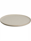 PLATE ASPARAGUS BEIGE