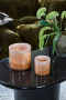 CANDLE HOLDER CALORE FADED M, APRICOT/PEACH/BEIGE