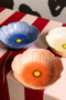 BOWL POPPY L, RED