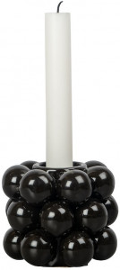 Candle holder GLOBE S, Black